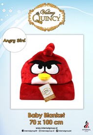 Selimut Topi Vallery Baby ( 70 x 100 ) Angry Bird