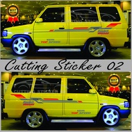 Stiker Mobil Kijang Super Stiker Body Kijang Super Stiker Kijang Super Kapsul Lgx