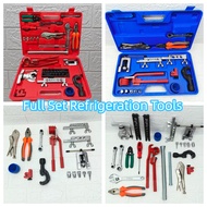 working tool set for technician air-conditioner / wireman / repair refrigerator DIY tool box install