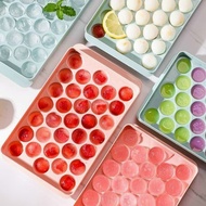 Round Fruit Jelly Mold / Jelly Mold, Round Ice Cube Tray 33 Tablets