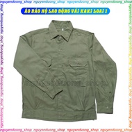 BLUE WORK PROTECTIVE SHIRT, KAKI WORK PROTECTIVE UNIFORM 2.1