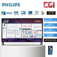 Philips 42.5"  438P1 5ms 4K Ultra HD LCD display with MultiView Monitor