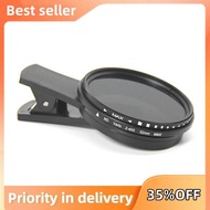 52mm Phone ND Filter ND2 to ND400 Clip-on Variable Neutral Density Filter for Phone Mobile Smart Pho