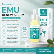 Emu Renew Serum 30ml Dermalab Skin Renewal Hydration Boost Scar Fading Hypoallergenic Facial Serum