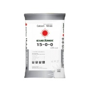 แม่ปุ๋ย 15-0-0 แคลเซียมไนเตรท ขนาด25 kg (ดวงตะวันเพชร)