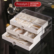 OXY [2H EXPRESS] ROSSLYN Antioxidant Jewelry Box Three Convenient Compartments Jewelry Box Cover