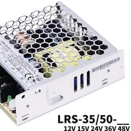 MEANWELL 35W Bekalan Kuasa Output Tunggal LRS-35-5/12/15/24/36/48