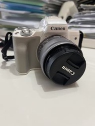 Canon EOS M50 一代白色連原裝鏡頭