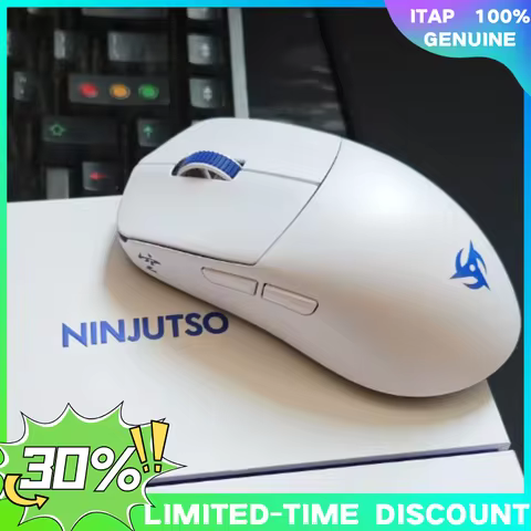 Ninjutso Sora V3 Lightweight Wireless Gaming Mouse 8K 300mAh E-Sports Accessory with AIMNINJA 2PRO 4