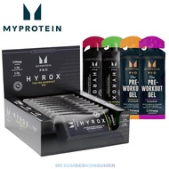 Myprotein Pre-Workout Gel Box of 12pc Fitness Supplement for Running, Cycling, Sports Nutrition PWO
