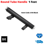 Swing Door Glass Door Round Tube Pull Handle 1Feet Pemegang Pintu Kaca Aluminium 1 Kaki/ 12Inches (S
