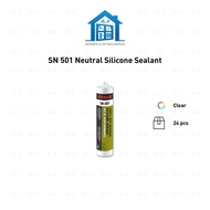 ⟬aga.alumglass⟭ SN501 SN505 Neutral Silicone Sealant / Kitchen & Bathroom Sealant