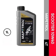 MAPETROL PREMIUM SCOOTER ESTER 4T 10W40 ENGINE OIL (FULLY ESTER | MADE IN EUROPE) 1L