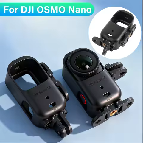 Foldable Protective Frame Case for DJI OSMO NANO Horizontal/Vertical Expansion Cage Bracket For DJI 