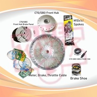 Full Set Combo Parts for Restore Front Rim C70/GBO/GBO-J/Fame