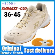 Yonex Power Cushion 65Z3 C-90 Men's Natural Badminton Shoes Women's High Quality Badminton Shoes