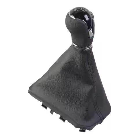 For SEAT Ibiza V 6F / Arona KJ 2017-2025 LHD Car Gear Shift Knob with Leather Shifter Gaiter Boot Co