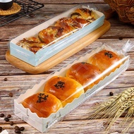 Packaging Box Baking Caterpillar Long Strip Snack Packaging Bag Bread Bread Rectangular Caterpillar 