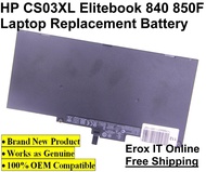 Hp EliteBook 840 G3 battery /Hp CS03XL battery