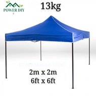 Powerdiyjj 2x2m 6ft x 6ft folding canopy tent / kanopi bazar pasar malam PAYUNG NIAGA khemah folding tent