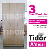 Wardrobe 3 Door (Ready Assemble)(Great Quality & Elegant Handbuild Multi Compartment)