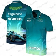 Aston Martin 2026 Polo Shirt Fernando Alonso No. 14 TShirt Spanish Racers  Team Racing Quick Drying 