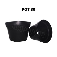 HPP - - GRACE 30 POT / PLANT POT / BREEDING POT / 30 POT / BLACK POT / PLAIN POT / BIG PO