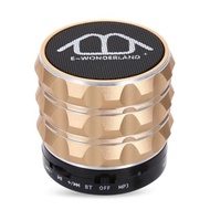 E-WONDERLAND WIRELESS BLUETOOTH BASS FM SPEAKER WITH MICROPHONE SUPPORT