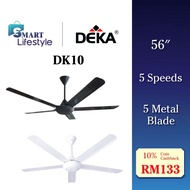 Deka Ceiling Fan With Regulator DK10 (56 Inch) / Rezo Noble 56” Noble 56 (MB)