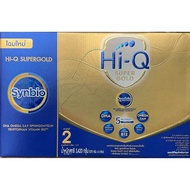 นมผง ไฮคิว ซูเปอร์โกลด์ สูตร 2 3420 กรัม Hi-Q SuperGold SYNBIO PROTEQ 3420 g ไฮคิวสูตร2