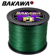 BAKAWA 4 Strands 300M Braided PE Fishing Fishing Line Fishing Line Tool Braided Fishing Line Fishing
