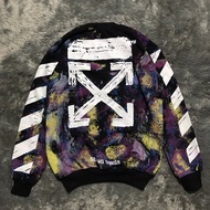 Crewneck Off White Galaxy Arrows Mirror Premium