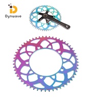 Dynwave Ultralight Chainring 56 Narrow Wide 130BCD Crankset Round Chain Wheel Component Parts