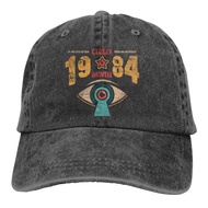 Nineteen Eighty Four 1984 George Orwell Dystopian Room 101 Novel War Hang Loose Baseball Cap Embroidered Cotton Adjustable Dad Hat