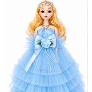 BJD Princess Doll 30cm Bendable Party Dress for Girls