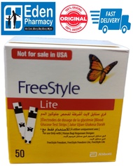 Abbott FreeStyle Lite Blood Glucose Test Strips ( 50's )