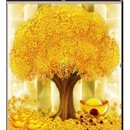 Full stone painting - Golden money tree painting