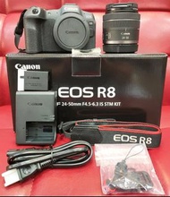 【艾爾巴二手】佳能 EOS R8+RF24-50mm f/4.5-6.3 IS STM#單眼相機#保固中#新興00025