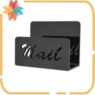 Mail Organizer Countertop Mail Holder Acrylic Mail Sorter for Desk Envelope Holder Letter Organizer 