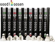 Gosen High God Badminton Ball GFN60 7 80 GFN800 ทรงเครื่องบินที่เสถียรและทนทาน 1 กระบอก วัสดุคอร์ดยา