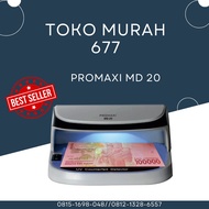 PROMO- MONEY DETECTOR PROMAXI MD-20 ALAT PENDETEKSI UANG PALSU PROMAXI MD-20 - Picture shop01