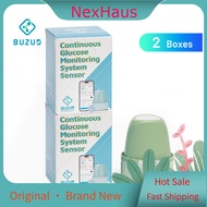 NexHaus BUZUD Continuous Glucose Monitoring System 2.0 CGM Set 2PCS Blood Glucose Monitor Blood Suga