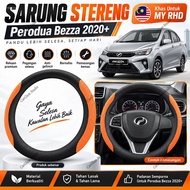 Perodua Bezza 2020+ Steering Wheel Cover Comfort Grip Protection Car Upgrade Bezza Accesories Access