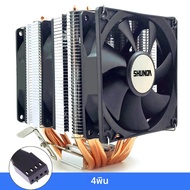 X99 โปรเซสเซอร์ Cooler 6 ท่อความร้อน Cpu Cooler สําหรับ Intel Lga 2011-V3 1700 1151 AM4 AM3 4PIN PWM