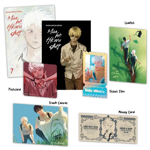 Mùa Hè Hikaru Chết - Tập 7 - Bản Sưu Tầm - Tặng Kèm Postcard + Bìa Đặc Biệt Hai Mặt + Leaflet + Tran