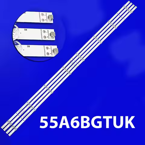 NEW LED Backlight Bar Strip 8LED For Hisense 55A63HTUK 55A6BGTUK SVH550F94 CHR-BX55Y1U723030T040806A