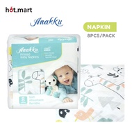 Anakku Printed Napkin 8pcs Kain Lampin Bayi Bercorak
