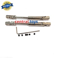 [ TERMURAH ] part up grade WPL C74 C-74 kopel gardan metal front bridge rear bridge