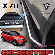 Proton X70 Side Step Running Board New Design &amp; Thickness Bracket 2018 2019 2020 2021 2022 Above