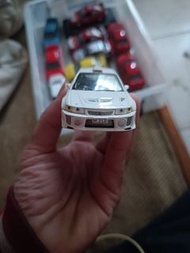 1：43 evo5代白色絕版模型車！